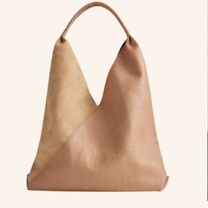 Shiraleah Chicago. Tan Arden tote bag. Vegan leather. NWT